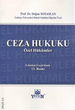 Ceza Hukuku Özel Hükümler