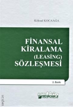Finansal Kiralama (Leasing) Sözleşmesi
