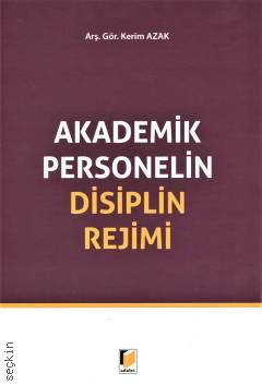 Akademik Personelin Disiplin Rejimi